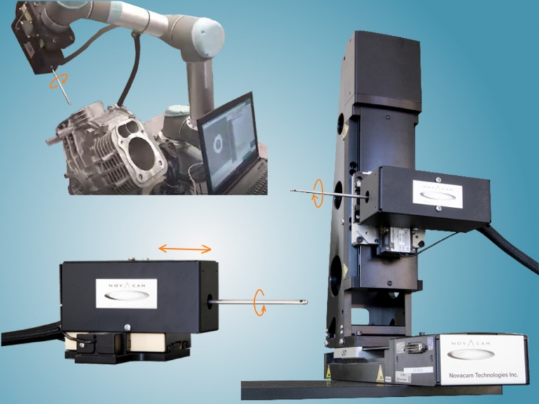 Highprecision noncontact 3D metrology Novacam